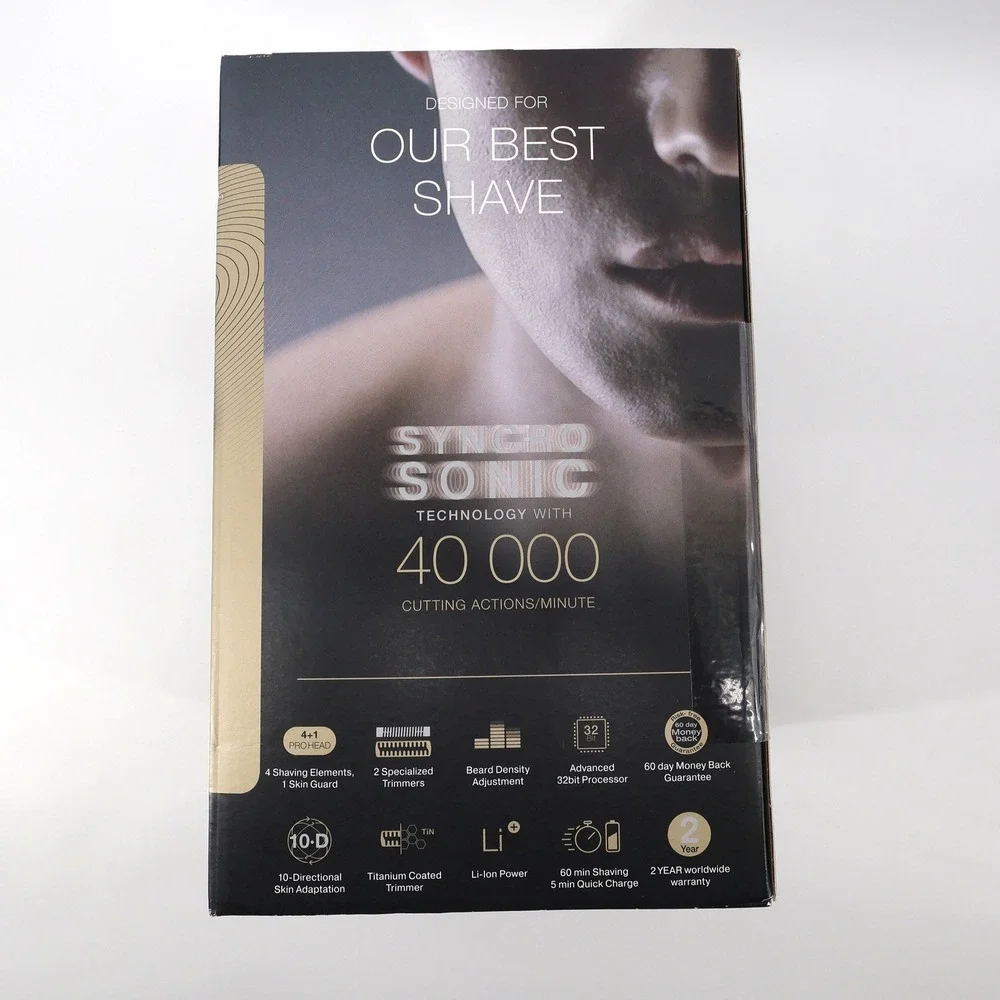 Braun Series 9 9370cc Wet & Dry Electric Shaver Silver 4+1 Pro Head